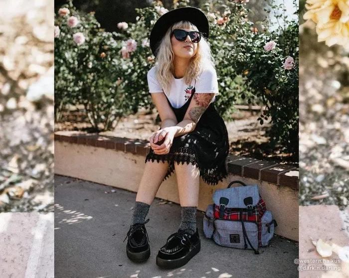 Black Velvet Vegan Viva Mondo Creepers Men TUK Shoes Vegan Black Velvet Vegan Viva Mondo Creepers Men TUK Shoes Vegan