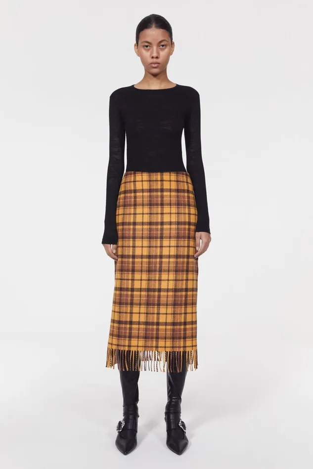Blaine Skirt Cacao Women Rodebjer Sets and Suits