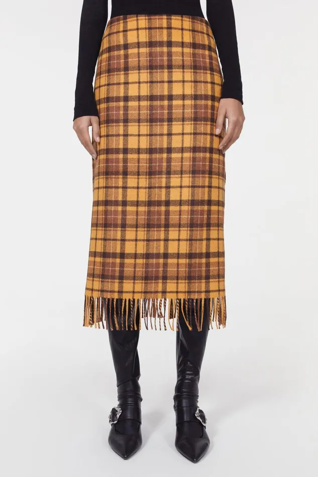 Blaine Skirt Cacao Women Rodebjer Sets and Suits