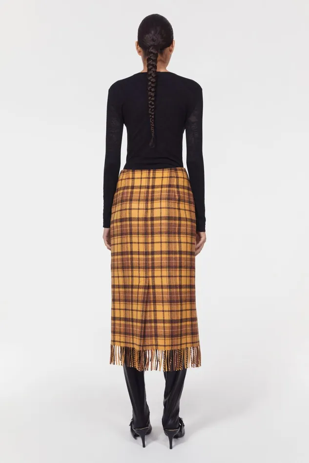 Blaine Skirt Cacao Women Rodebjer Sets and Suits