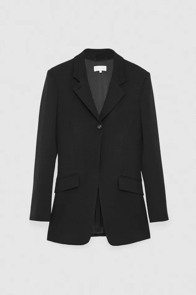 Blazers Women Patrizia Pepe Feminine OneButton Jacket Nero