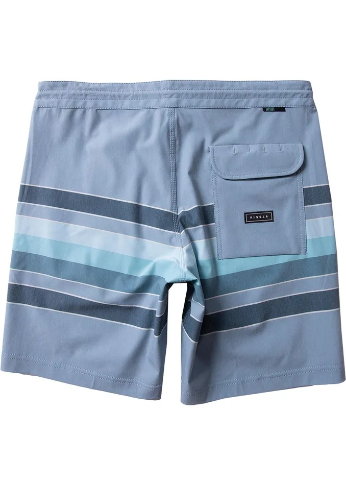 Boardshorts Men Vissla Fist Bump 185034 Boardshort Faded Denim