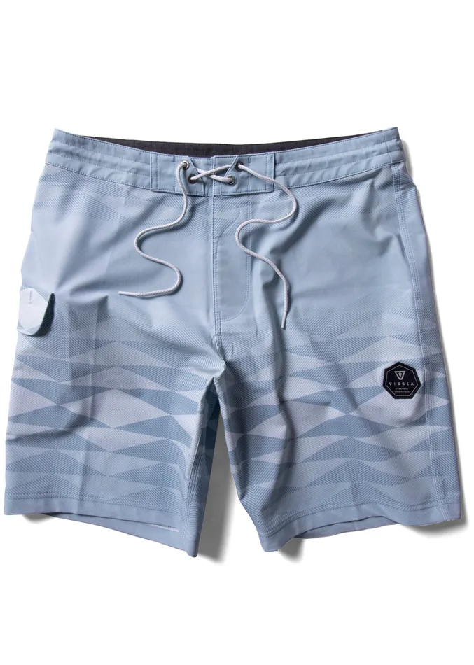 Boardshorts Men Vissla Jabber 185034 Boardshort Stone Blue