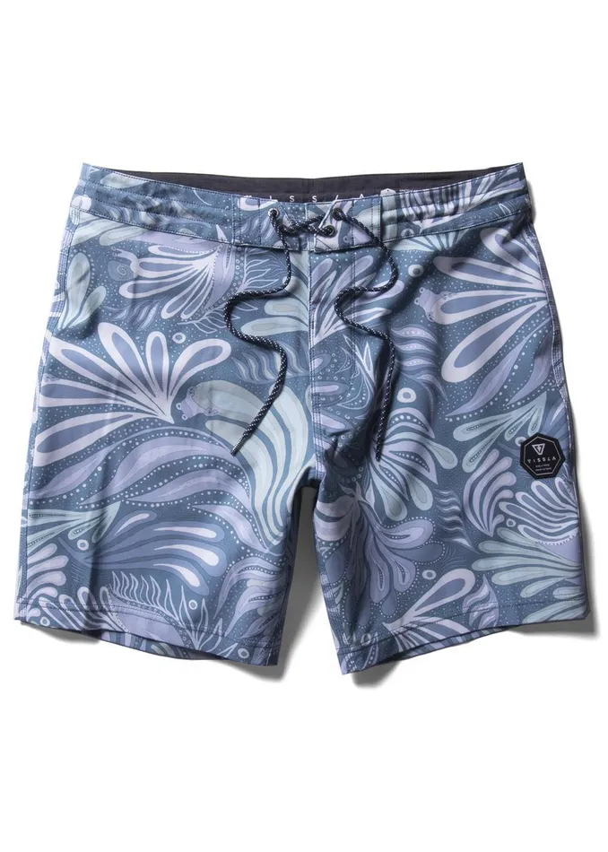 Boardshorts Men Vissla Jungle Nights 175034 Boardshort Deep Water