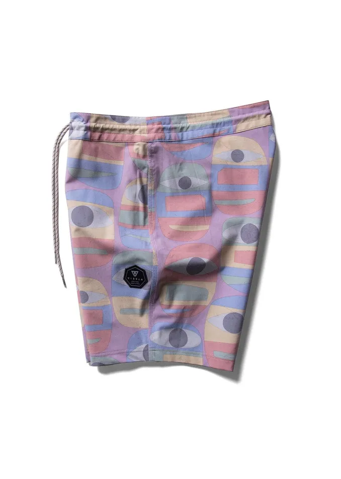 Boardshorts Men Vissla Minds Eye 175034 Boardshort Dusty Rose