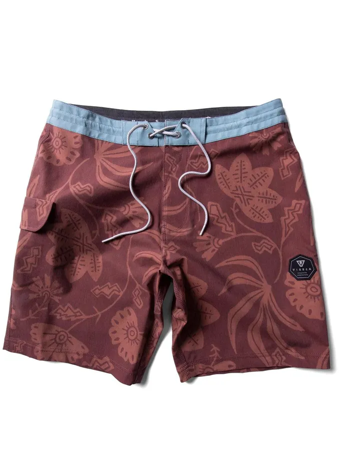 Boardshorts Men Vissla Piha 185034 Boardshort Terracotta