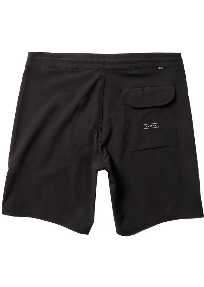 Boardshorts Men Vissla Solid Sets 185034 Boardshort Black 2 Boardshorts Men Vissla Solid Sets 185034 Boardshort Black 2