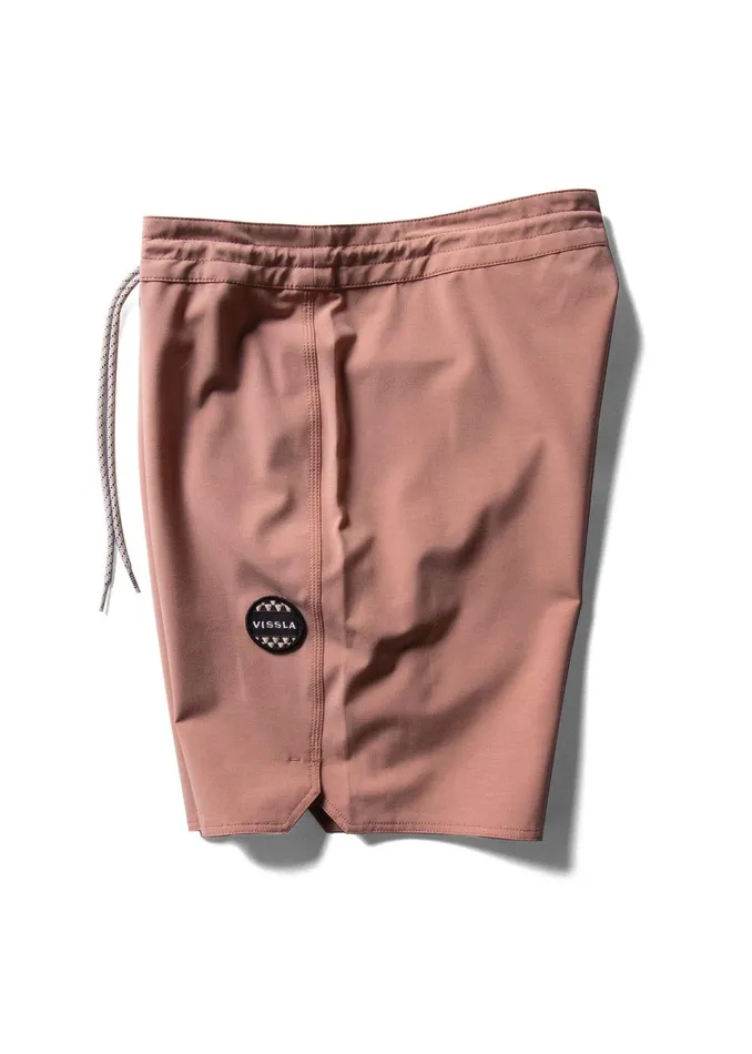 Boardshorts Men Vissla Solid Sets 185034 Boardshort Clay Boardshorts Men Vissla Solid Sets 185034 Boardshort Clay