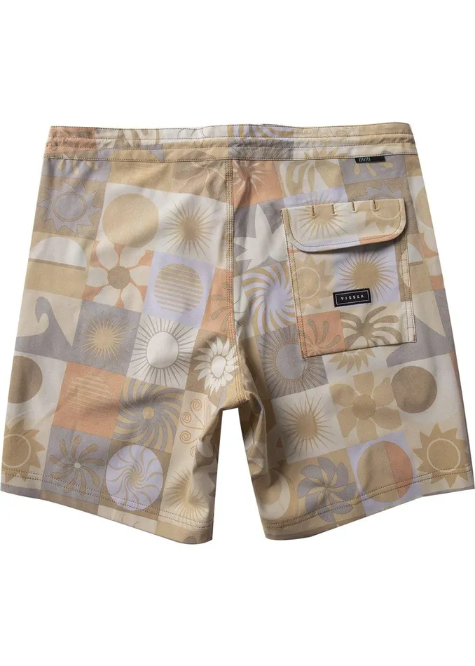 Boardshorts Men Vissla Sun Dialed 175034 Boardshort Gold Coral Boardshorts Men Vissla Sun Dialed 175034 Boardshort Gold Coral