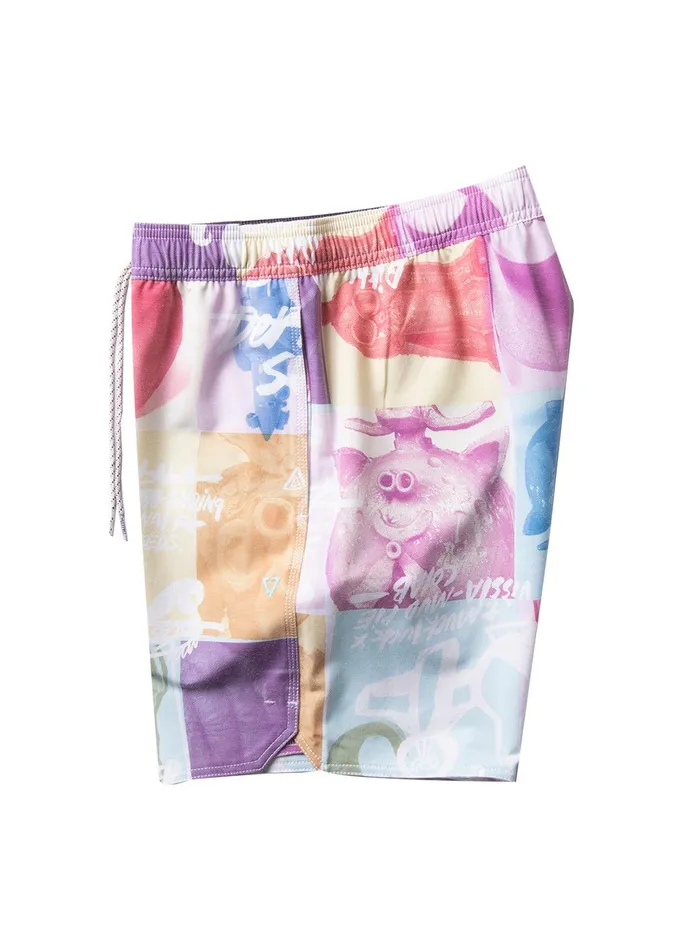 Boardshorts Men Vissla Tc Mud Flappers 165034 Ecolastic Boardshort Multi Boardshorts Men Vissla Tc Mud Flappers 165034 Ecolastic Boardshort Multi