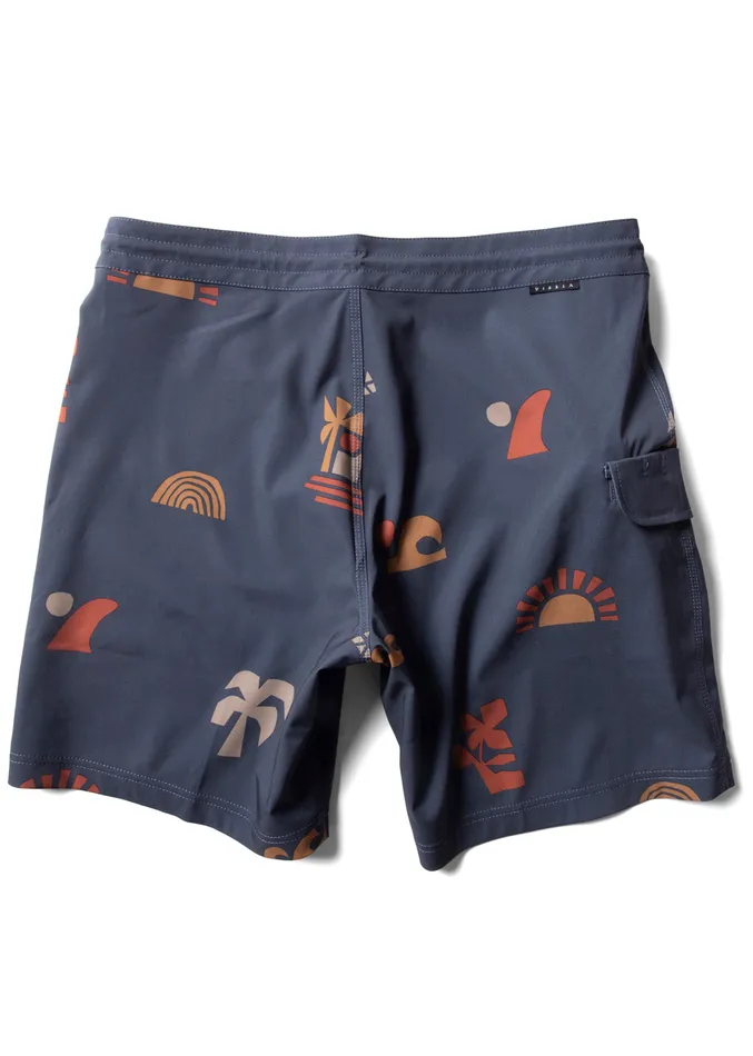 Boardshorts Men Vissla The Ecology Center Surf Farm 175034 Boardshort Midnight
