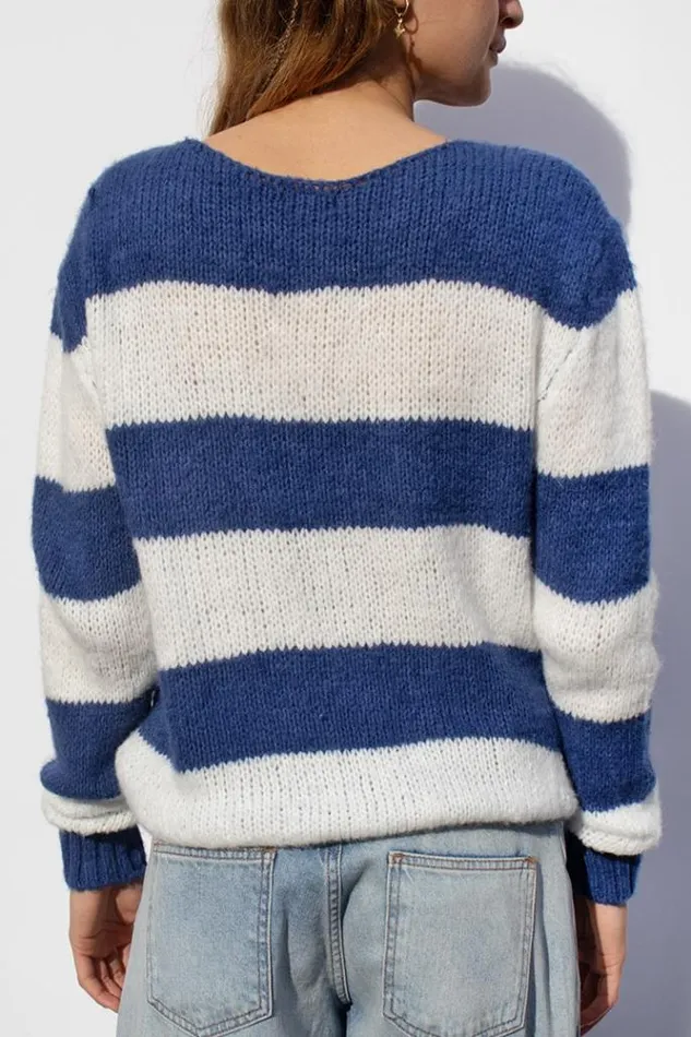 Boat Neck Sweater Women Subdued Sweaters