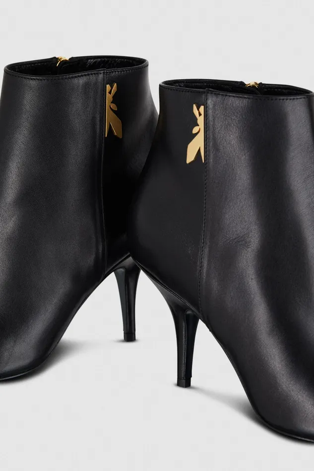 Boots Women Patrizia Pepe ThinHeeled Ankle Boots Nero