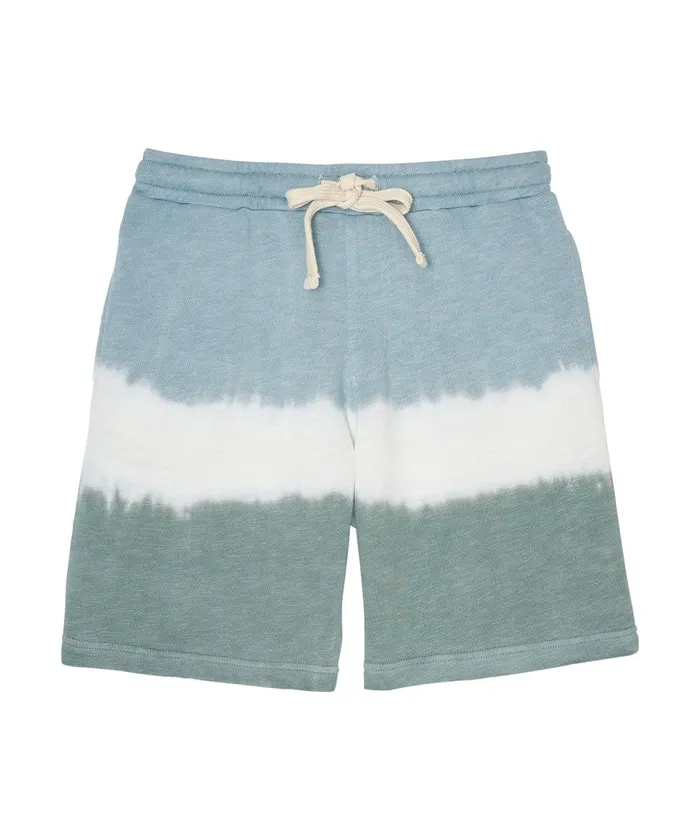Boys Hartford Clothing Green Tie and Dye Bermuda Shorts