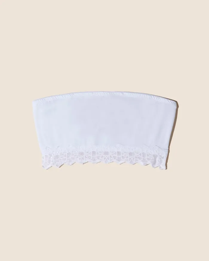 Bralettes Women Cosabella Avi Tween Avi Cotton Tween Bandeau Starwhite