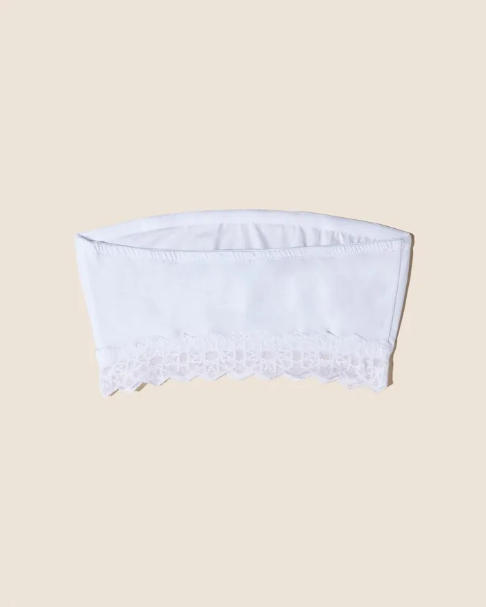 Bralettes Women Cosabella Avi Tween Avi Cotton Tween Bandeau Starwhite
