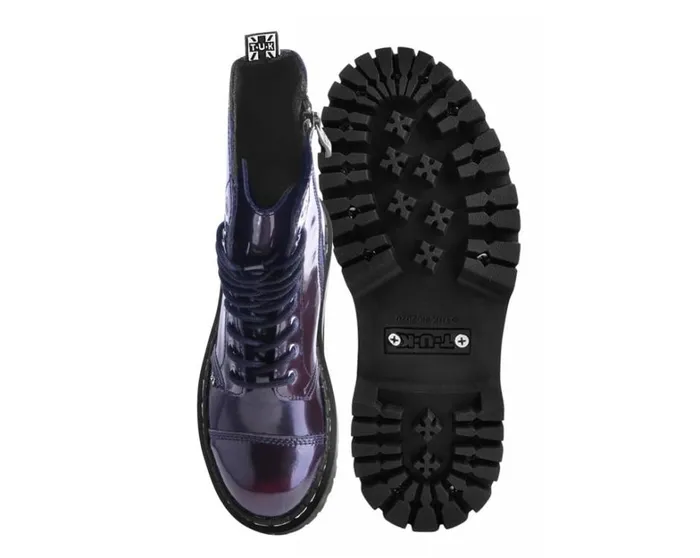 Burgundy RubOff 10Eye Double Decker Boot Men TUK Shoes Boots Burgundy RubOff 10Eye Double Decker Boot Men TUK Shoes Boots