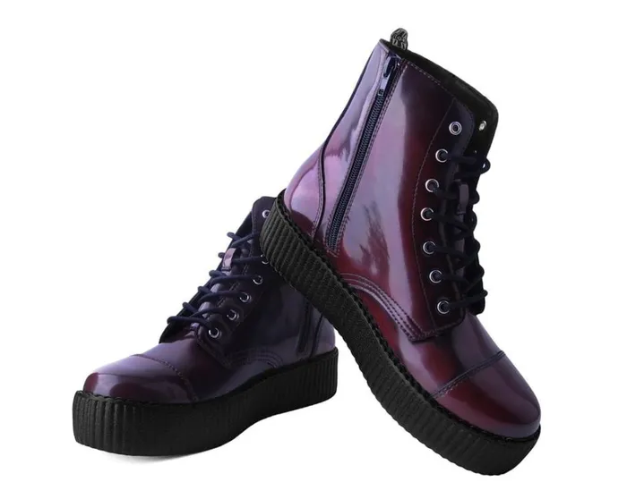Burgundy Rub Off TUKskin 7Eye Boot Women TUK Shoes Boots Burgundy Rub Off TUKskin 7Eye Boot Women TUK Shoes Boots
