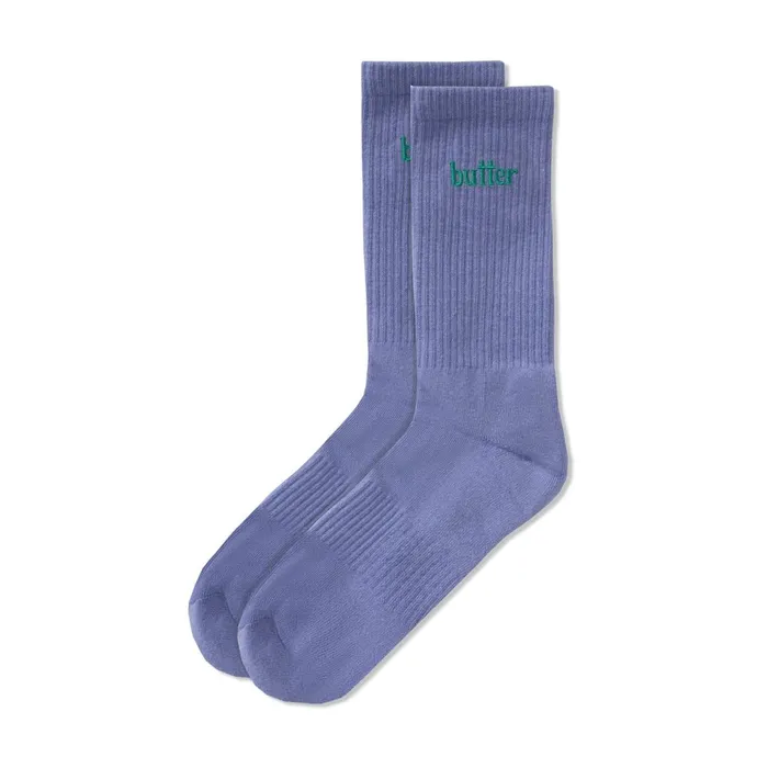 Butter Goods Accessories Men Basic Socks Slate