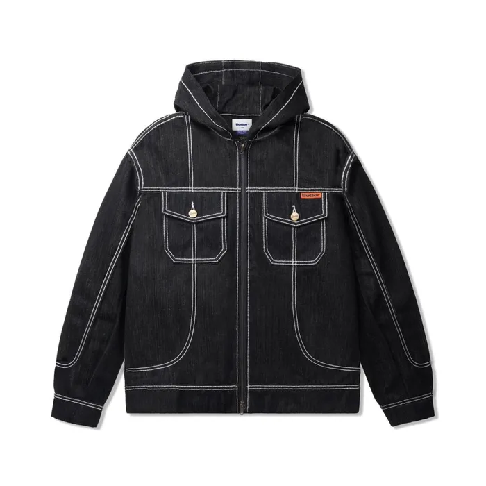 Butter Goods Adilson Denim Jacket Black Men Jackets