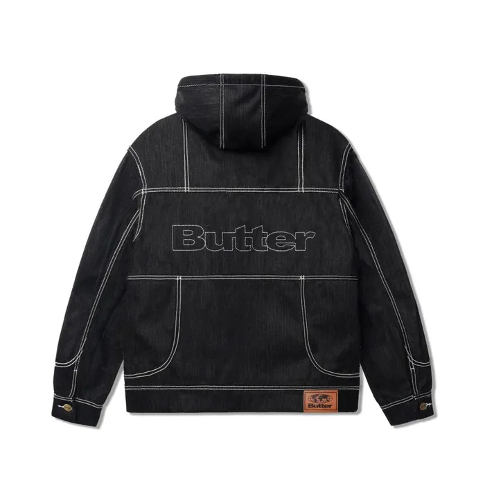 Butter Goods Adilson Denim Jacket Black Men Jackets Butter Goods Adilson Denim Jacket Black Men Jackets