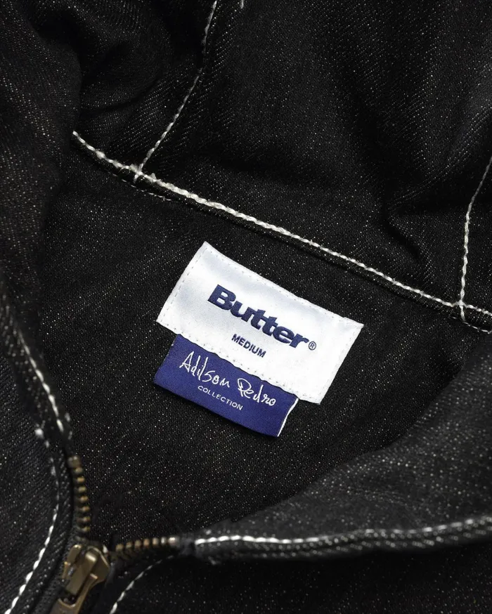 Butter Goods Adilson Denim Jacket Black Men Jackets Butter Goods Adilson Denim Jacket Black Men Jackets