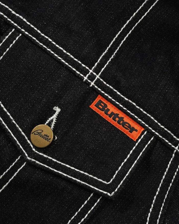 Butter Goods Adilson Denim Jacket Black Men Jackets Butter Goods Adilson Denim Jacket Black Men Jackets