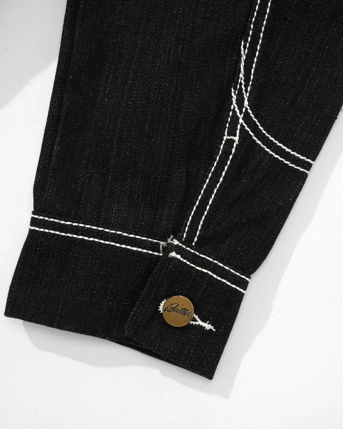 Butter Goods Adilson Denim Jacket Black Men Jackets Butter Goods Adilson Denim Jacket Black Men Jackets
