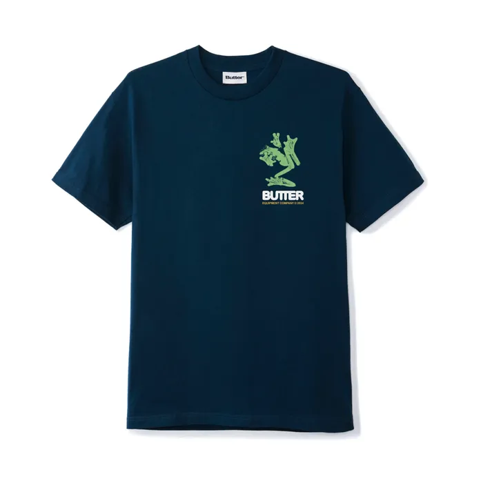 Butter Goods Amphibian Tee Navy Men TShirts