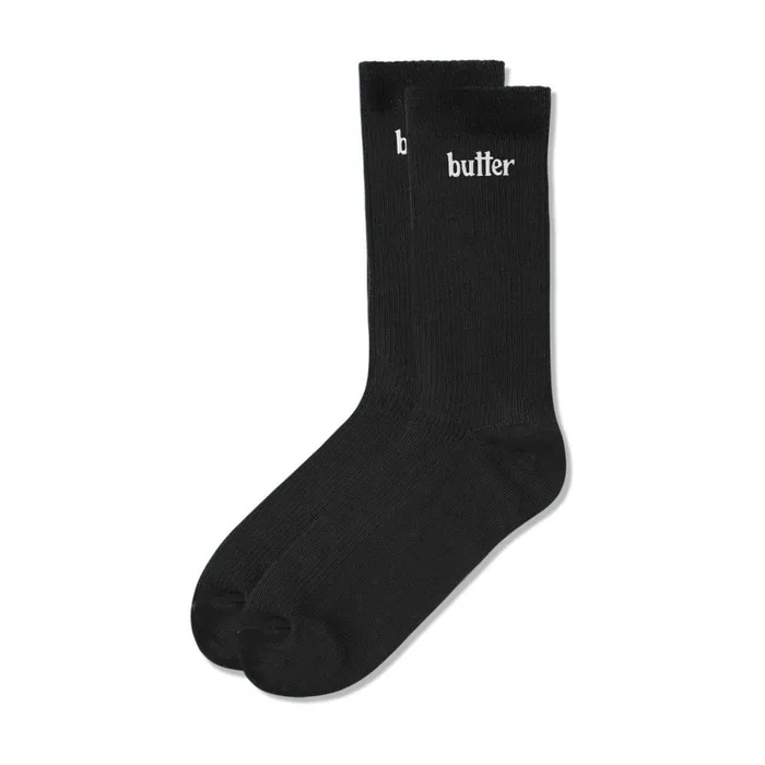 Butter Goods Basic Socks Black Men Accessories