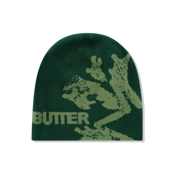 Butter Goods Beanies Men Amphibian Skull Beanie Forest