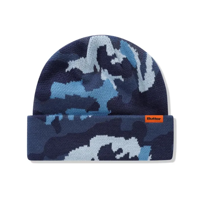 Butter Goods Beanies Men Camo Cuff Beanie Marine Camo