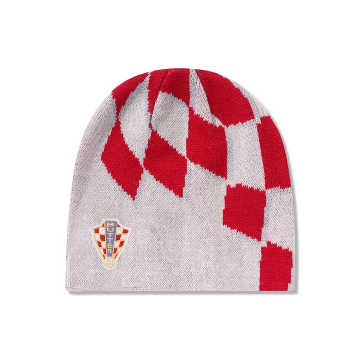 Butter Goods Beanies Men Flag Skully Beanie White
