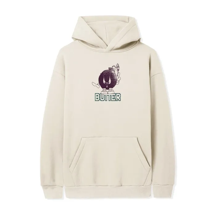 Butter Goods Bomb Pullover Hood Cream Men Fleece
