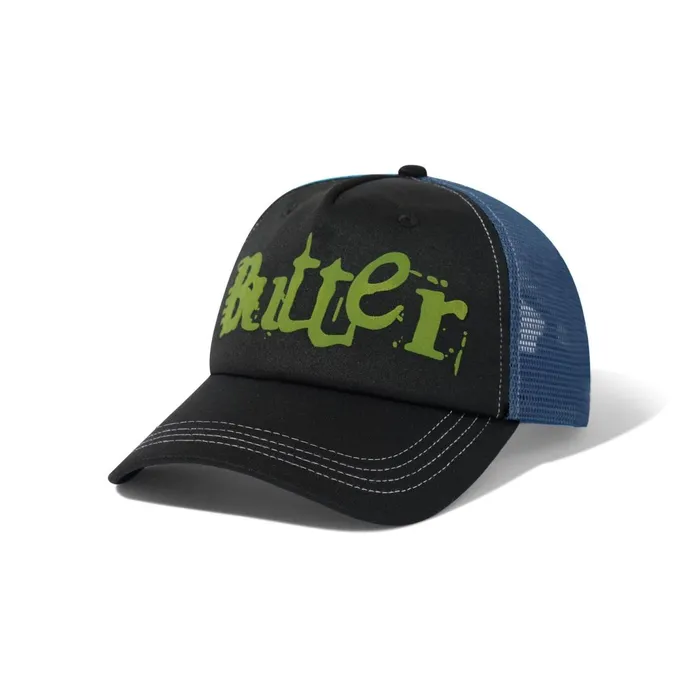 Butter Goods Breakdown Trucker Cap Black Men Hats