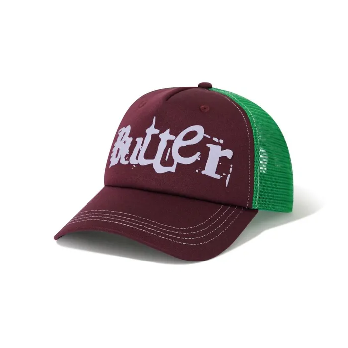 Butter Goods Breakdown Trucker Cap Wine Men Hats