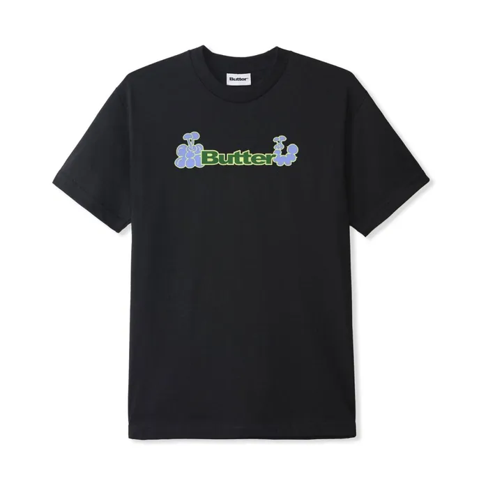 Butter Goods Bugs Logo Tee Black Men TShirts