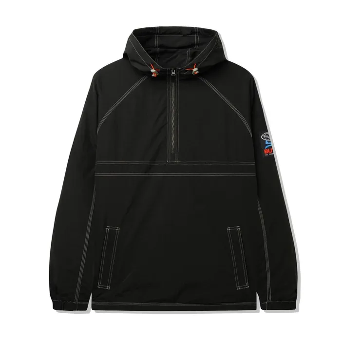 Butter Goods Contrast Alpine Anorak Jacket Black Men Jackets