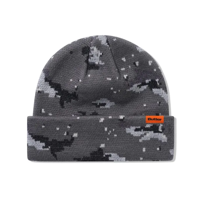 Butter Goods Desert Camo Beanie Charcoal Men Beanies