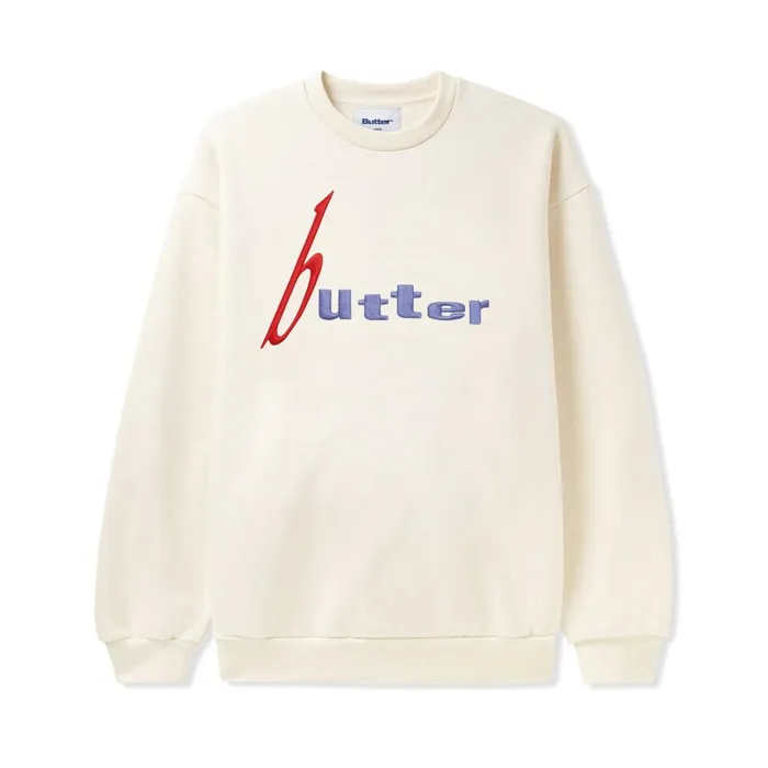 Butter Goods Device Crewneck Cream Men Fleece