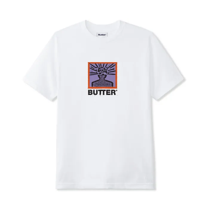 Butter Goods Explosion Tee White Men TShirts