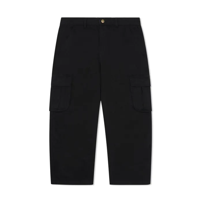 Butter Goods Field Cargo Pants Washed Black Men Pants