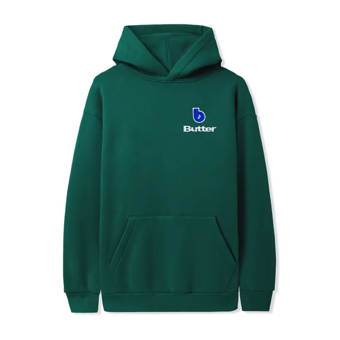 Butter Goods Finest Logo Pullover Hood Forest Men Fleece