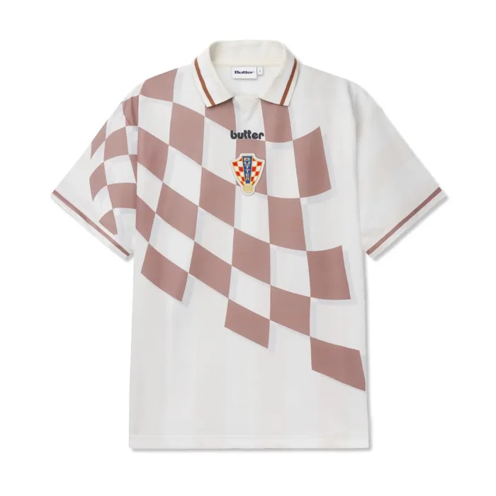 Butter Goods Flag Jersey Cream Men Shirts