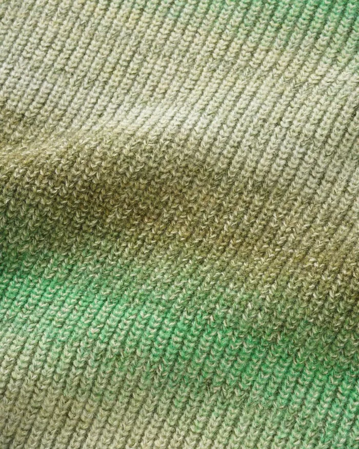 Butter Goods Fleece Men Beams Knit Sweater Pesto Butter Goods Fleece Men Beams Knit Sweater Pesto