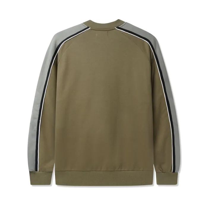 Butter Goods Fleece Men Division Crewneck Fatigue Butter Goods Fleece Men Division Crewneck Fatigue