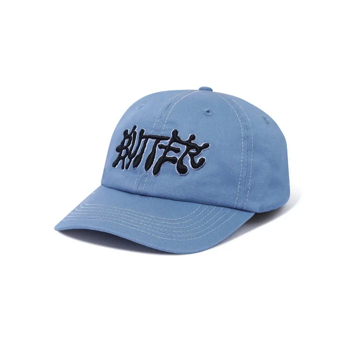 Butter Goods Hats Men Ink 6 Panel Cap Slate