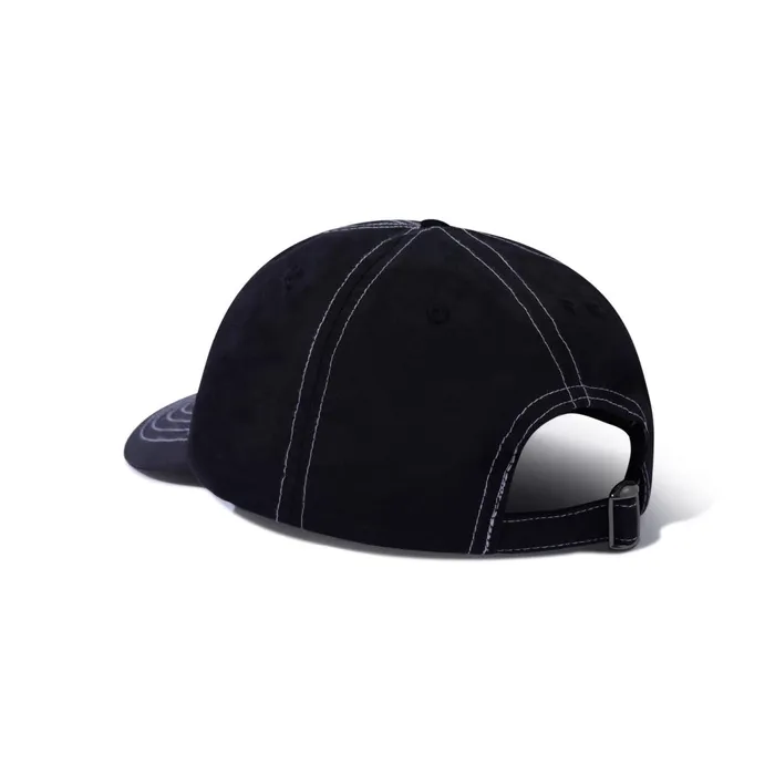 Butter Goods Hats Men Program 6 Panel Cap Black Butter Goods Hats Men Program 6 Panel Cap Black