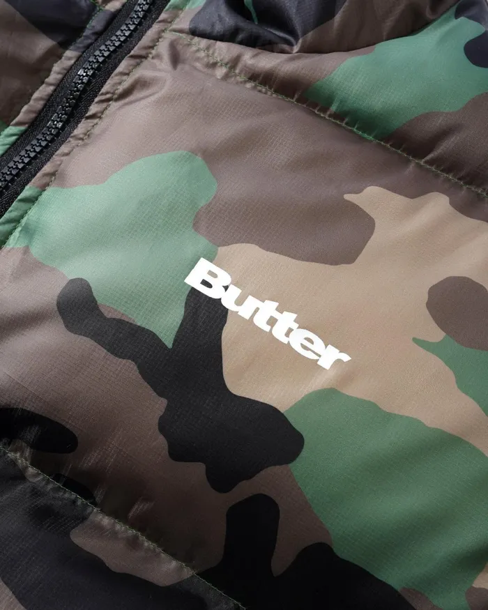 Butter Goods Jackets Men Base Puffer Jacket Camo