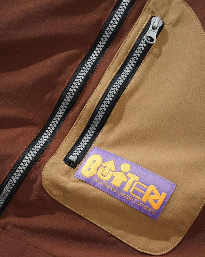Butter Goods Jackets Men Ripstop Jacket Brown Butter Goods Jackets Men Ripstop Jacket Brown